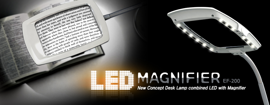 EF-200 LED Magnifier desk lamp